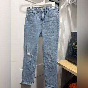 Madewell Perfect Vintage Jean, Size 28